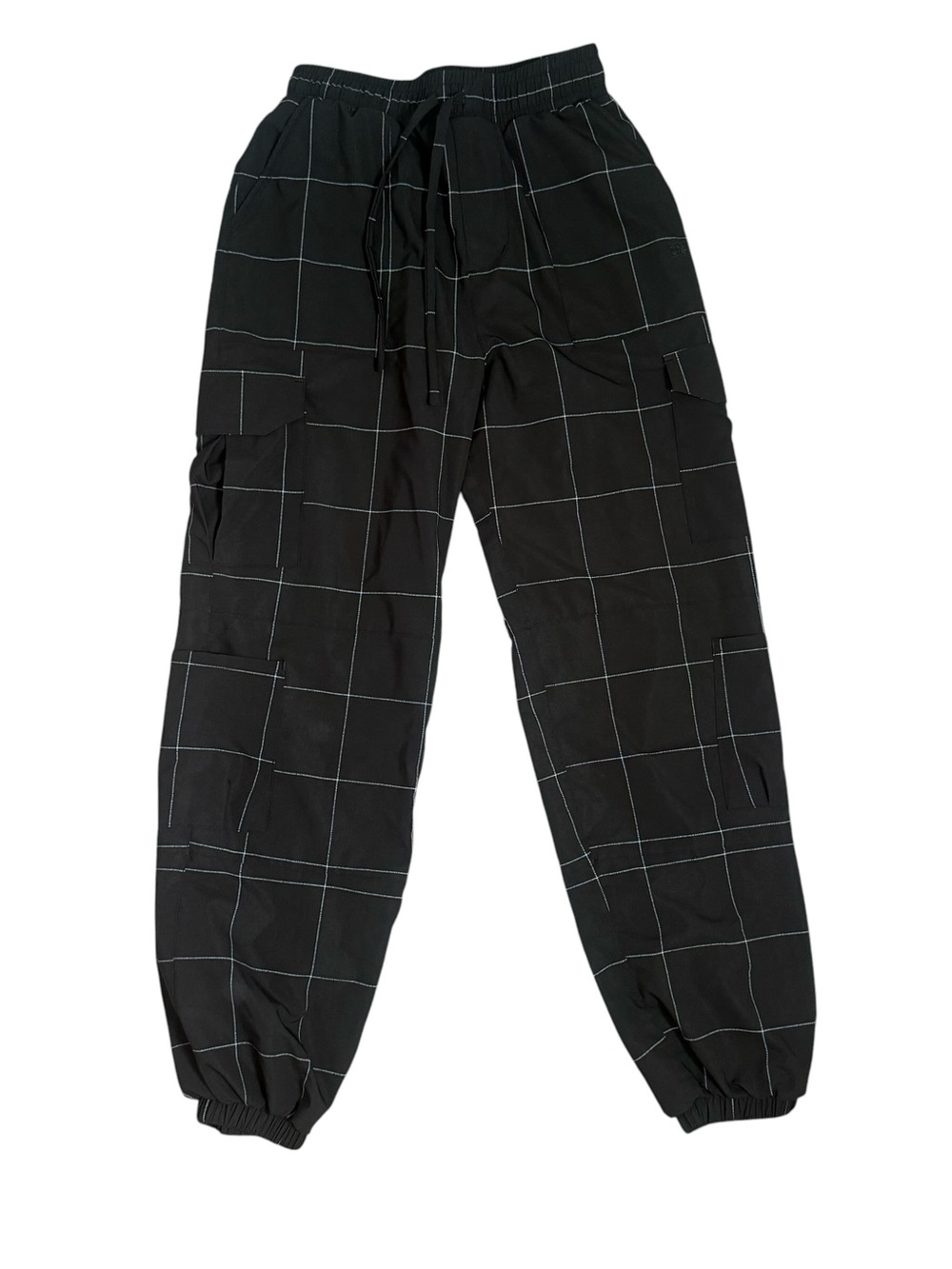 Albion Fit Windowpane Cargo Jogger Pants